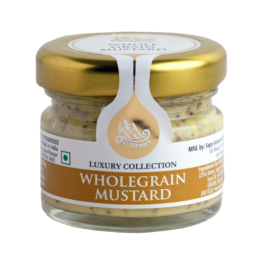 KA Gourmet Wholegrain Mustard- 28gm x 25 - Mini