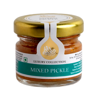 KA Gourmet Mixed Pickle 28gm x 25 - Mini