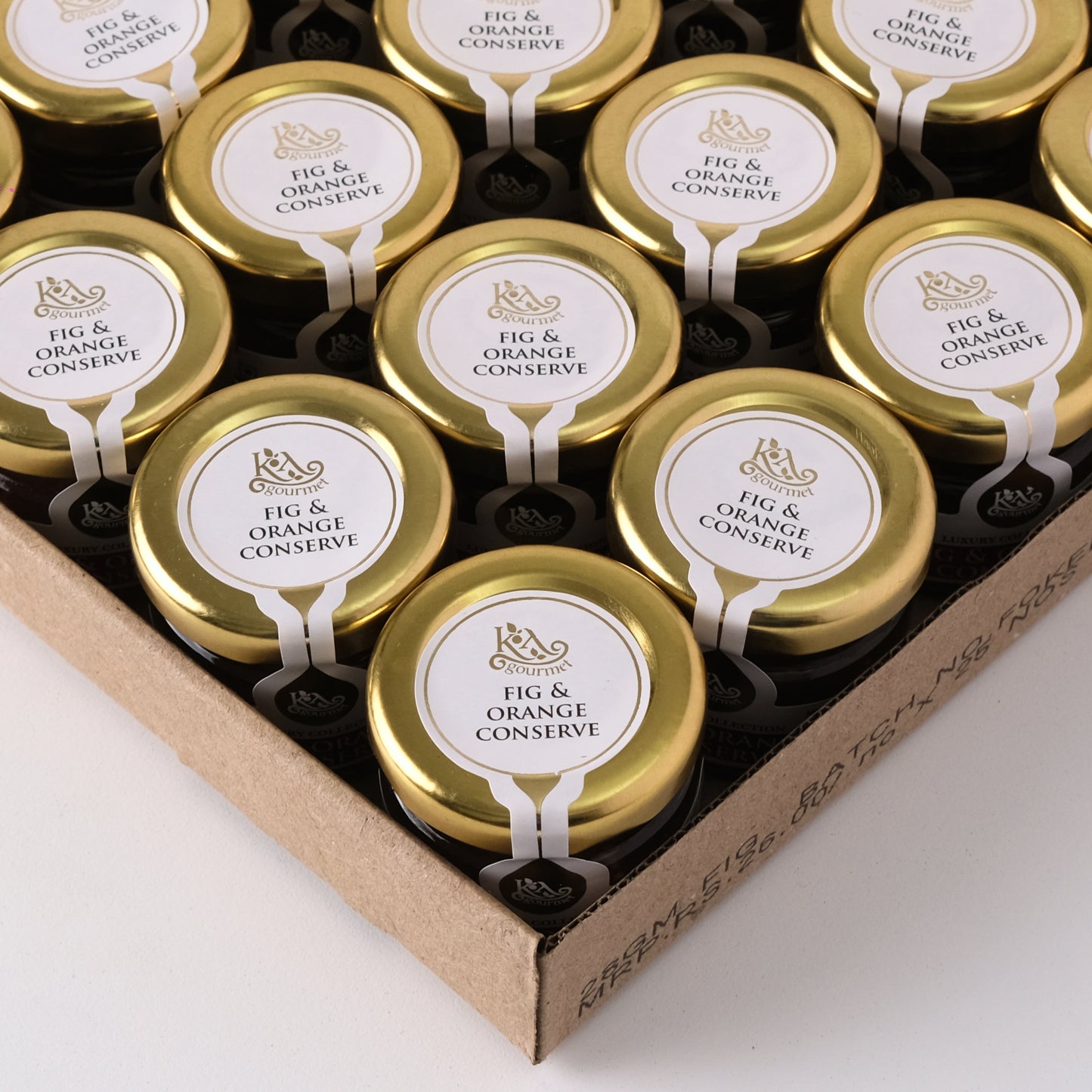 KA Gourmet Fig and Orange Conserve 28gm x 25 - Mini