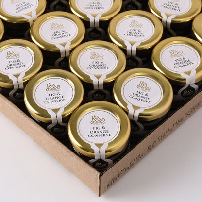 KA Gourmet Fig and Orange Conserve 28gm x 25 - Mini