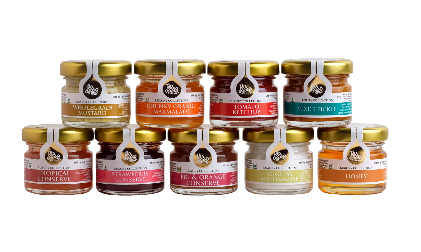 KA Gourmet Fig and Orange Conserve 28gm x 25 - Mini