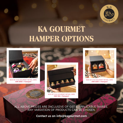 KA GOURMET GIFT SET OF 2 LARGE JARS
