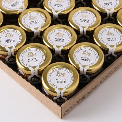KA Gourmet Mixed Pickle 28gm x 25 - Mini