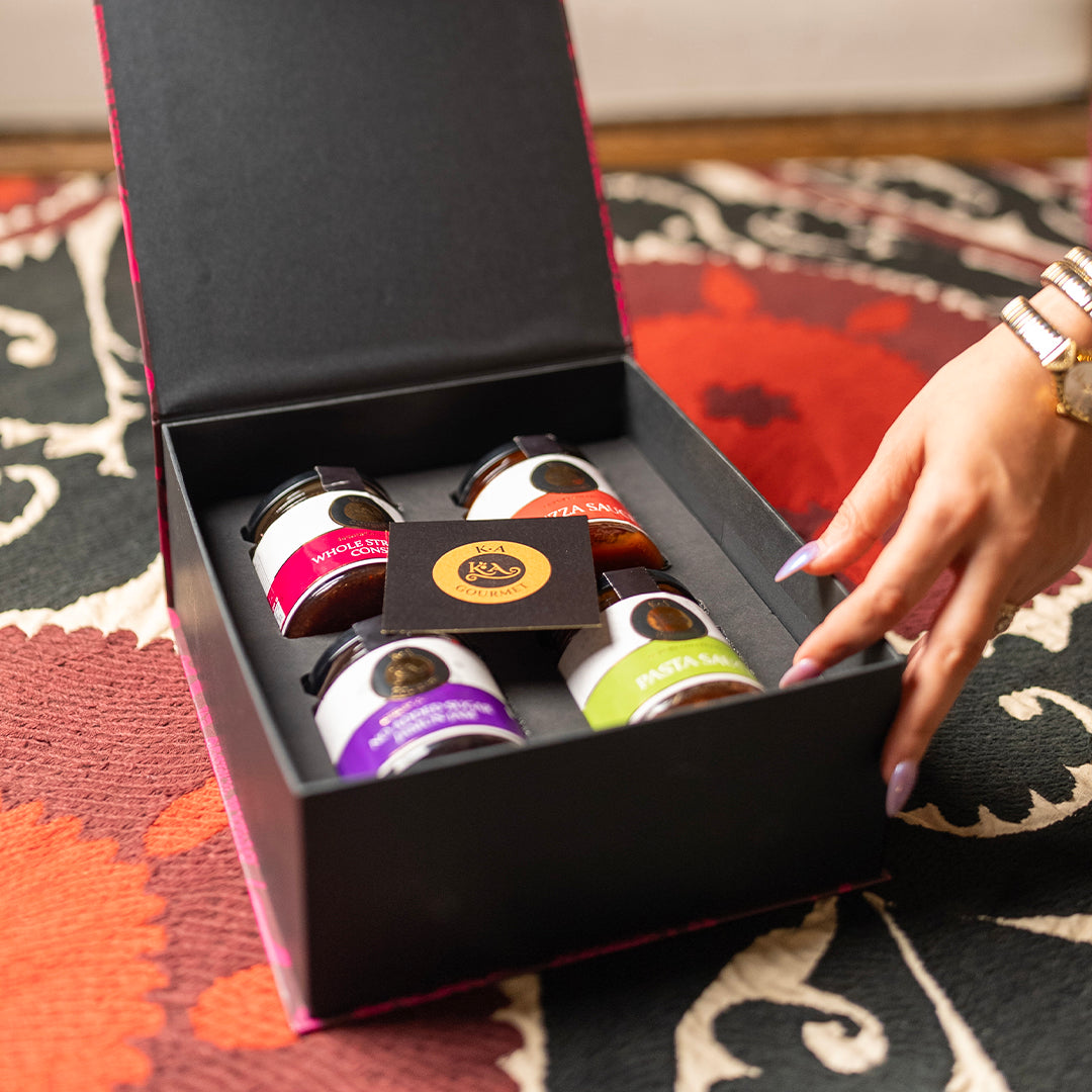 KA GOURMET GIFT SET OF 4 LARGE JARS
