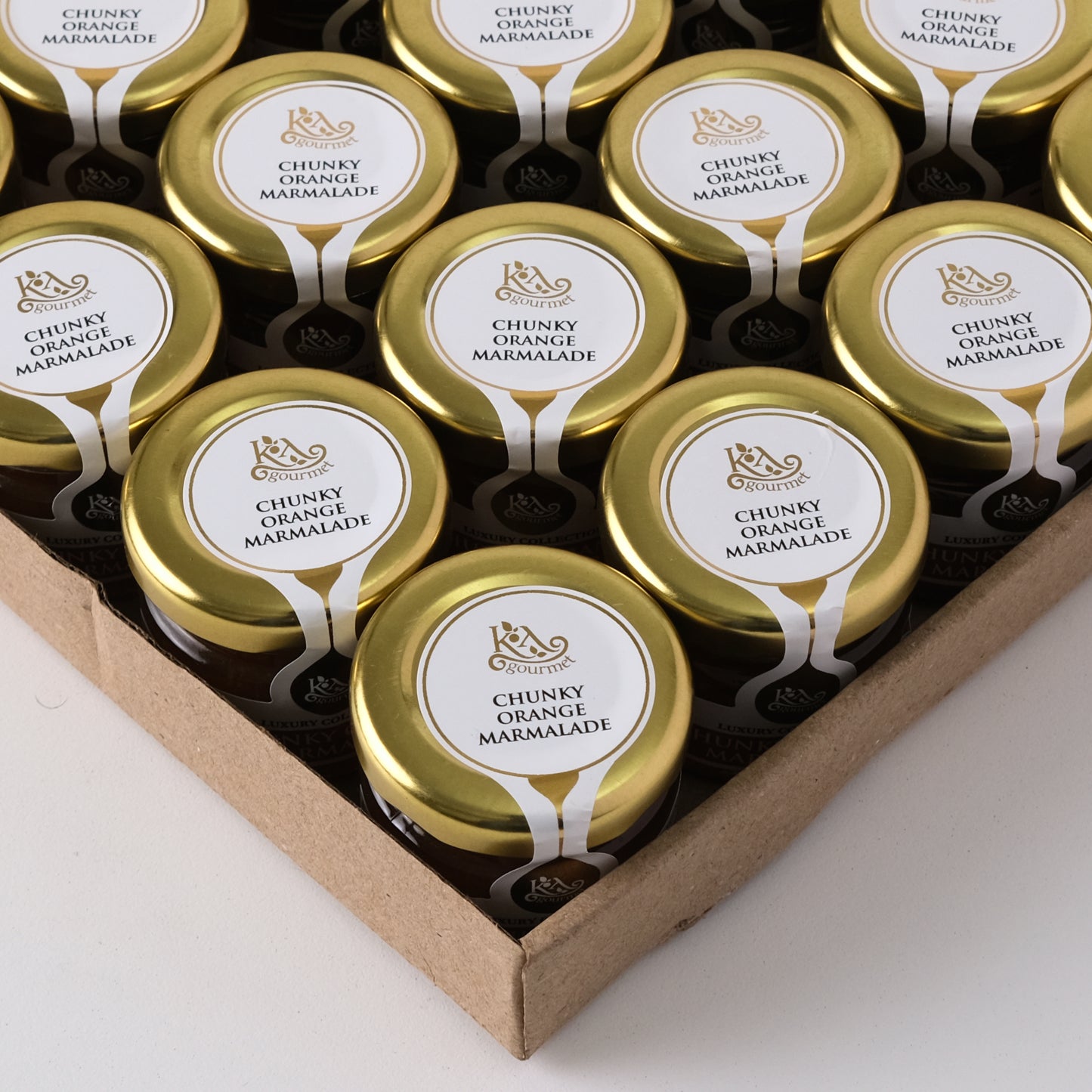 KA Gourmet Chunky Orange Marmalade Jam 28g x 25 - Mini