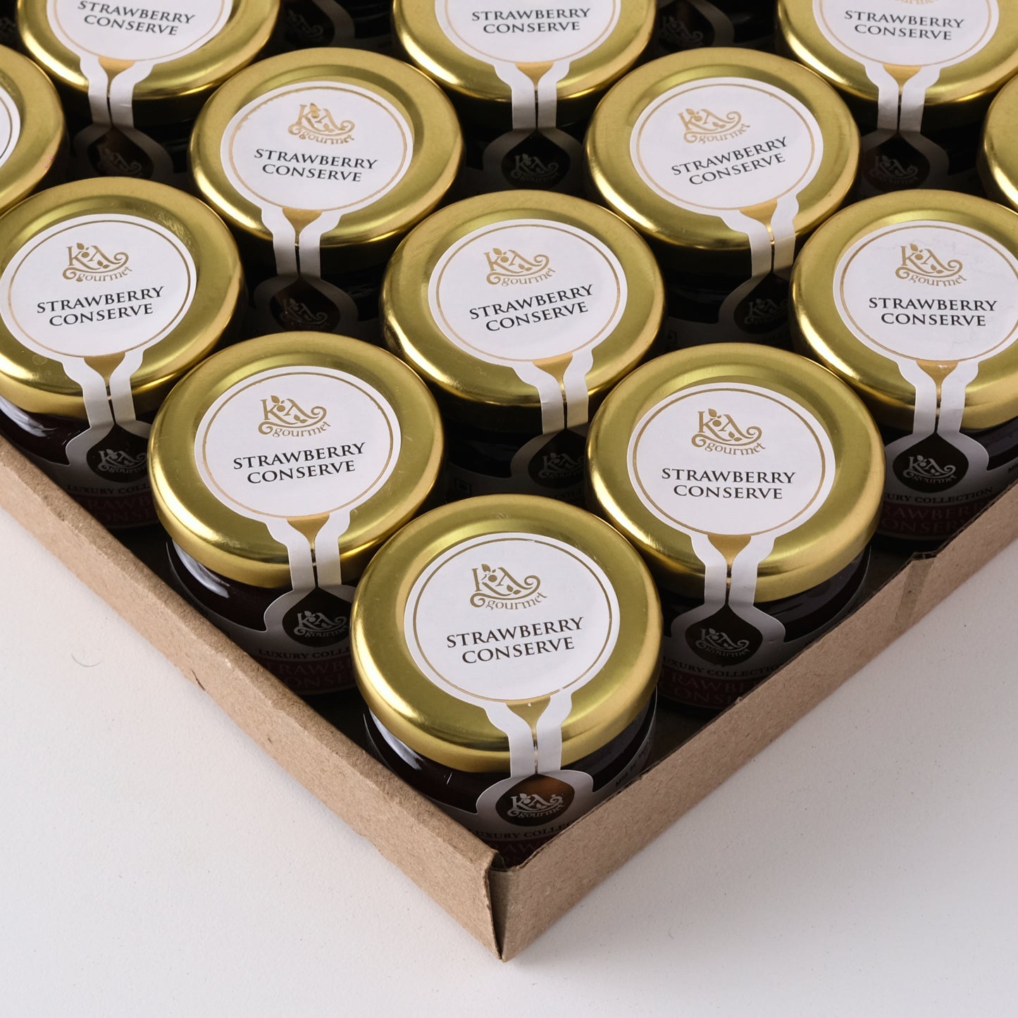 KA gourmet Strawberry Conserve 28gm x 25- Mini